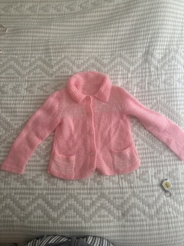 Vintage hand knit 12x16 - vintage,