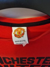 Official Man Utd Boys Pyjamas Age 8/9 Years New, No Tags Sift Touch..very nice.