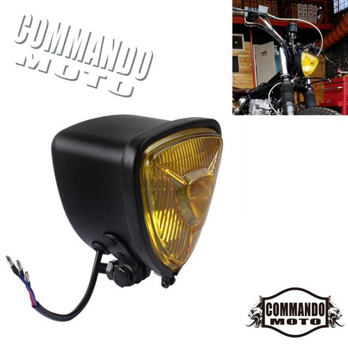 Motorcycle triangle retro head - motorcycle,