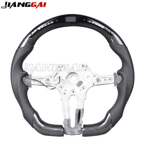Carbon fiber led steering - carbon,