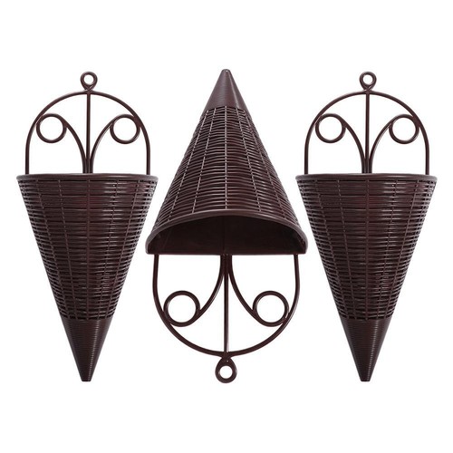 Plastic wall hanging planter - plastic,