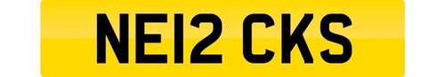 Necks nicks number plate - necks,