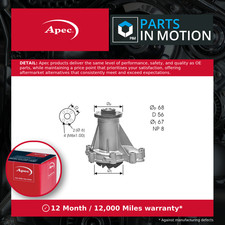 Water Pump fits MERCEDES