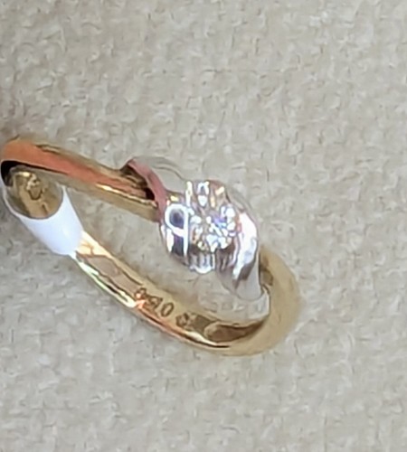 9ct yellow white gold - 9ct,