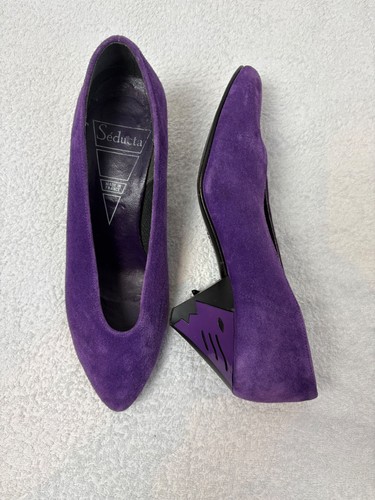 Vintage 1980s seducta purple - 1980s,