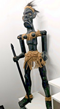 Wooden Carved Female African