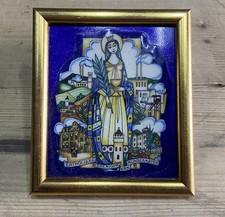 Enamel Icon Painting, Our Lady