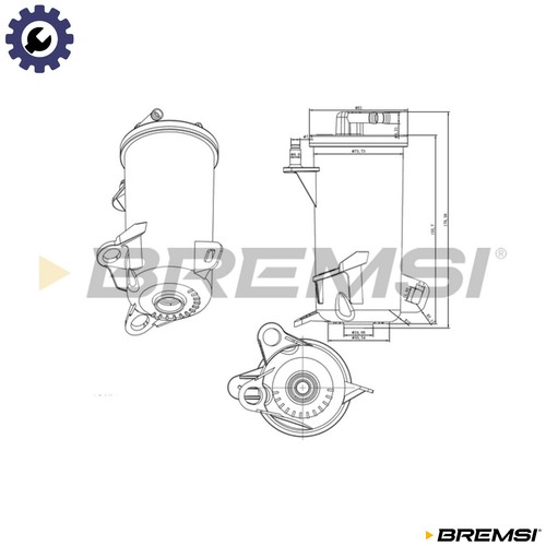 Fuel filter fe0813 for - filter, honda