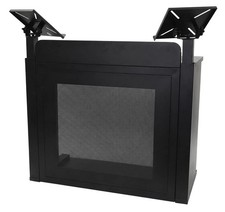 Equinox black event booth - black,