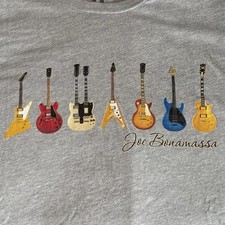 JOE BONAMASSA JB Guitars Licensed T-Shirt. 3XL (NV) Preowned
