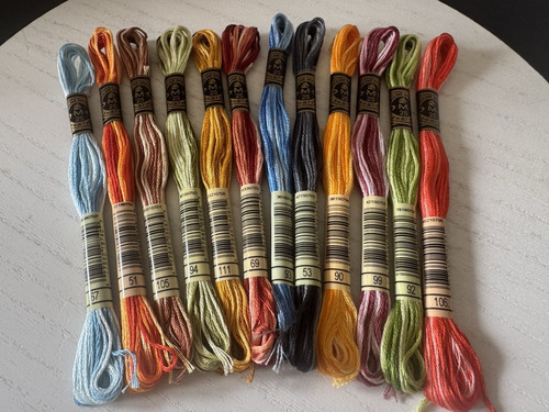 Dmc variegated cotton - variegated,
