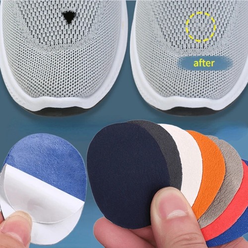 Shoe hole repair patch - shoe,