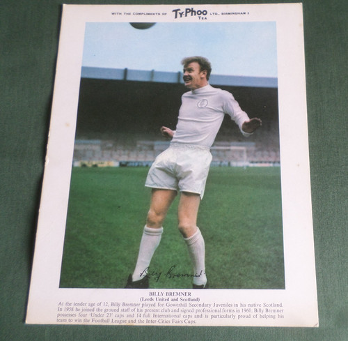 Typhoo tea football card - football,