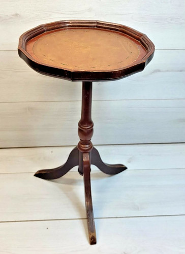 Vintage mahogany wine table - mahogany,