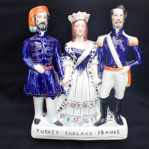 Victorian staffordshire figure - victorian,