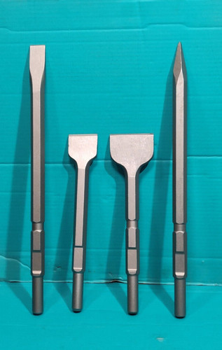 4pc breaker hex chisel - 4pc,