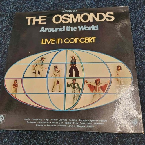 The osmonds around world - osmonds,