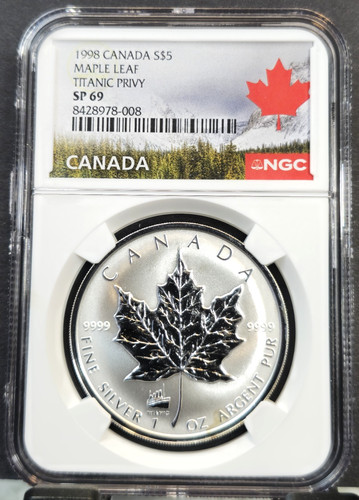 1998 canada silver dollars - 1998, 5