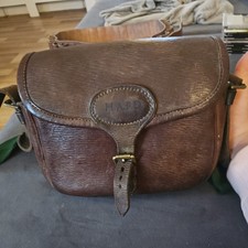 vintage Leather 100 Cartridge Bag brown very nice bag for  hunting/shooting 