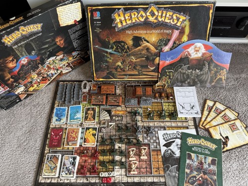 Heroquest games vintage - mb,