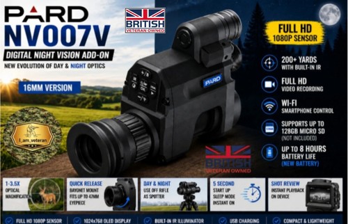 Pard 007v scope 16mm lens - scope,
