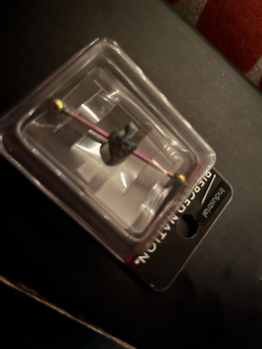 For industrial piercings - for,