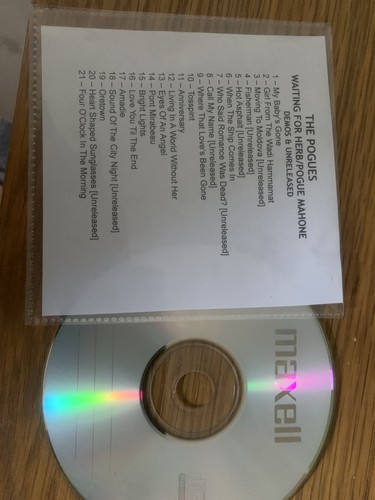 Pogues rare demos from waiting - from,