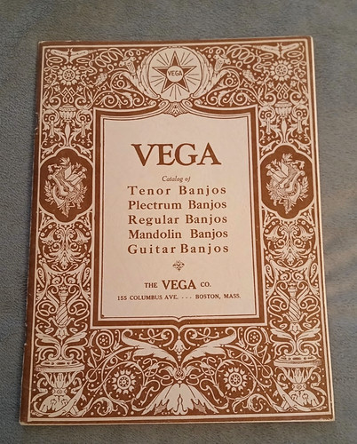 1923 vega banjo catalog - vega,