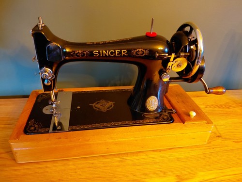 Singer 27k hand - 27k, crank