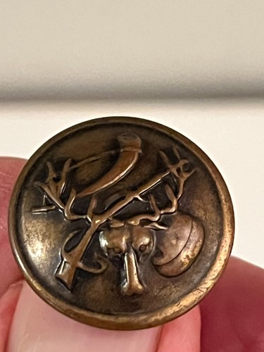Rare 1800s brass pictorial - 1800s,