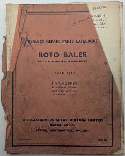 Original parts catalogue for - parts,