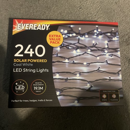Eveready solar powered led - solar,