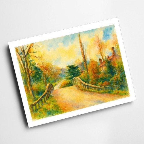 Print saw mill bridge - mill,