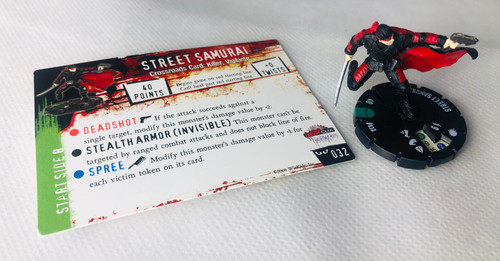 Horrorclix street samurai 032 - street, #032