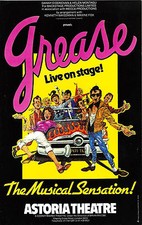 Tracey Ullman "GREASE" Michael Howe / West End Revival 1979 London Flyer