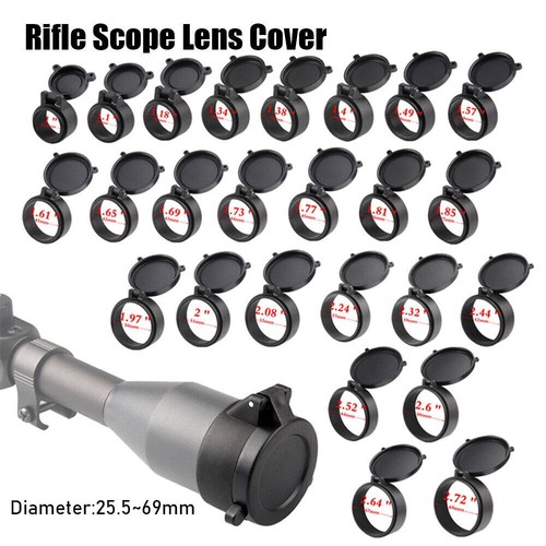 Scope lens cover flip cap - scope,