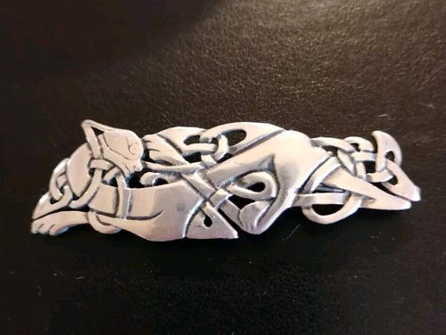 Algot enevoldson silver brooch - enevoldson,