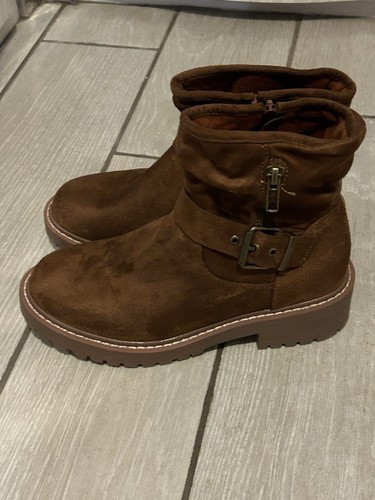 Brown ankle boots - ankle,