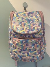 Smiggle Large Unicorn Design School Back Pack with Adjustable Straps