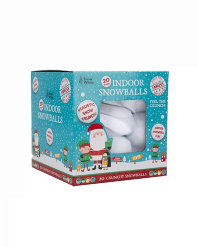 Christmas indoor snowballs - indoor, 20
