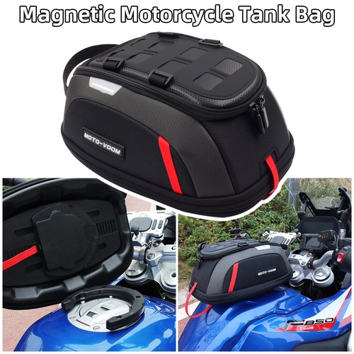 Magnetic motorcycle tank bag - magnetic,