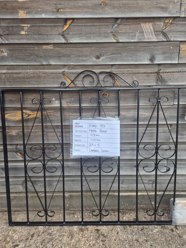 Scroll top wrought iron style - top,