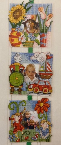 Plastic canvas children - plastic,