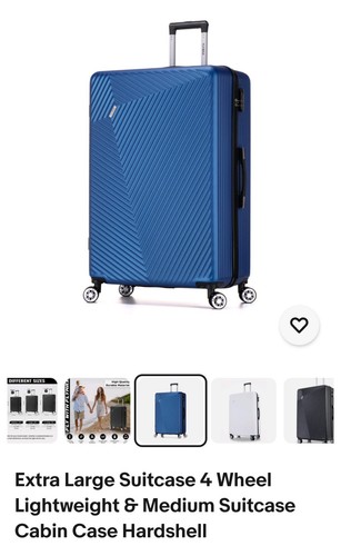 Large suitcase 4 wheel - suitcase,