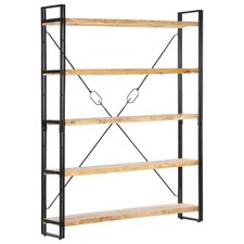 5-Tier Bookcase 140x30x180 cm