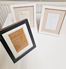 M&S 3 x Photo Frames White and