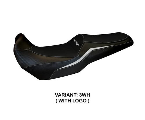 Seat saddle cover elvas white - seat,