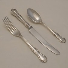 RUSSELL Design MAPPIN & WEBB Sheffield Silver Service Cutlery Forks & Spoons