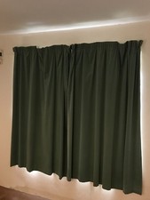 CURTAINS PAIR EASY CARE SELF