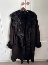 Brown Toscana Shearling Coat